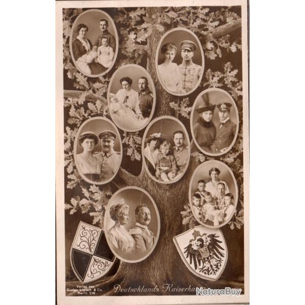 Photographie de la famille imp�riale allemande -N�8713