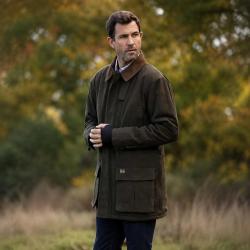 Veste de tir en laine Walker & Hawkes AC olive 48