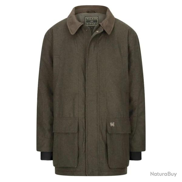 Veste de tir en laine Walker & Hawkes AC olive 48