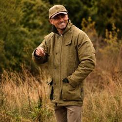 Veste Walker & Hawkes Barlaston en tweed vert sauge M