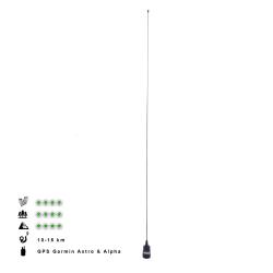 Tige Antenne 125 cm Black Edition GPS Garmin RoG