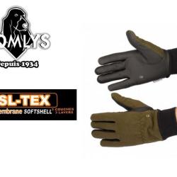 GANTS SOFTSHELL VERT 10