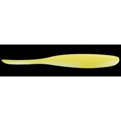 Leurre souple Keitech Shad Impact 4" (10.1cm) White Chartreuse