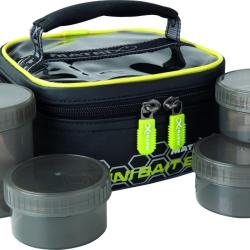 Trousse &agrave; esches Matrix Mini Bait Bag avec 6 pots