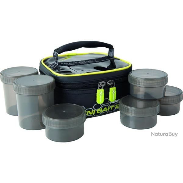 Trousse � esches Matrix Mini Bait Bag avec 6 pots