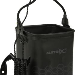 Seau &agrave; eau Matrix EVA Water Bucket 4,5 L avec corde 4 m