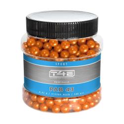 BILLES PAINTBALL BIO ORANGE CAL 43 SPORT PAB 43 X500