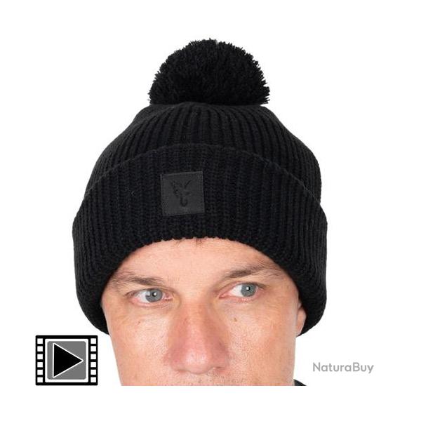 Bonnet Fox Black HD Bobble
