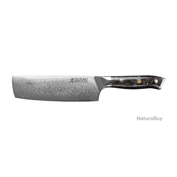 Couteau Wusaki Sakin Damas 10Cr Nakiri