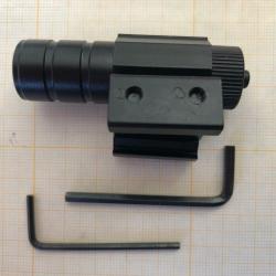 Laser vert sur rail picatinny