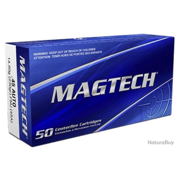 MAGTECH - Cartouche C.45AUTO FMJ�230gr�(x50)
