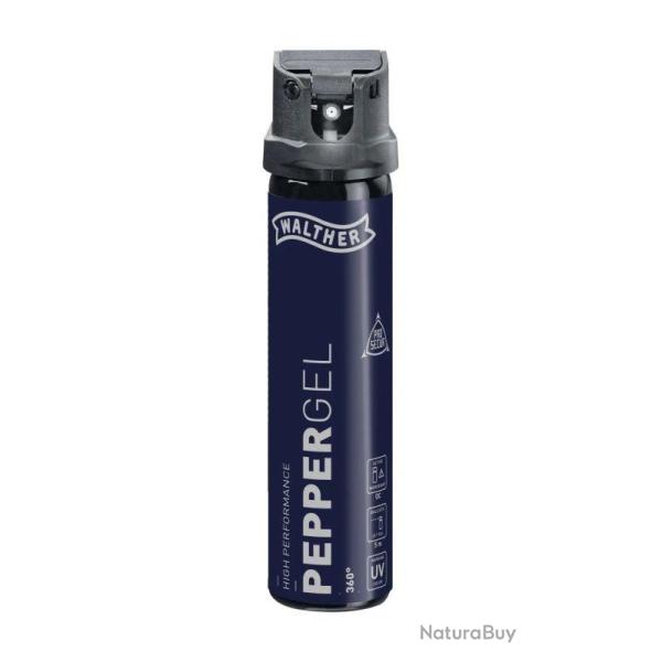 WALTHER - Bombe Gel Poivre 360� Capot Clapet 85ml