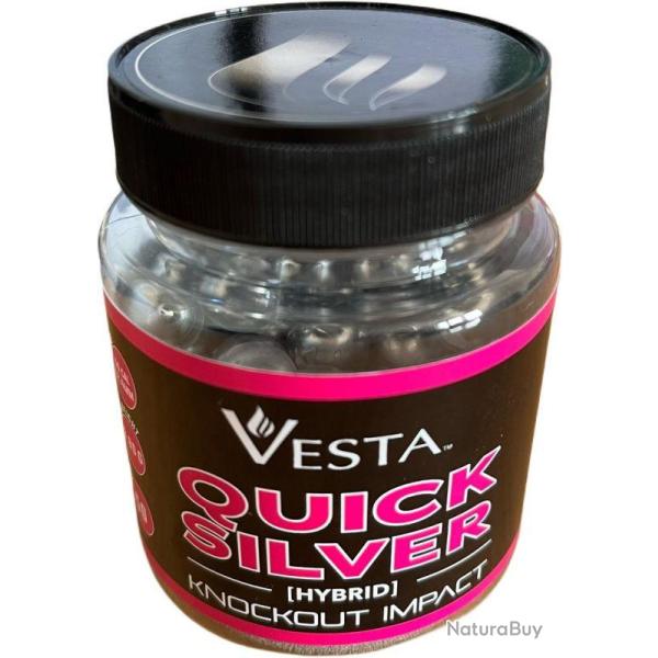 VESTA - Billes Quicksilver-Knockout Impact Cal .50 (x50)