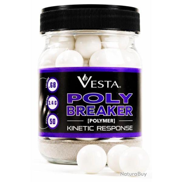 VESTA - Billes Polybreaker-Kinetic Cal .68 (x50)