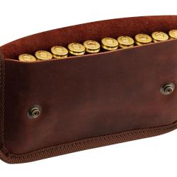 Pochette cartouchi&egrave;re en cuir 10 BALLES