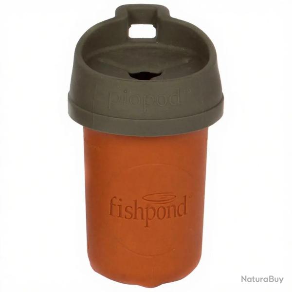 Mini Poubelle FISHPOND Piopod Microtrah Container orange