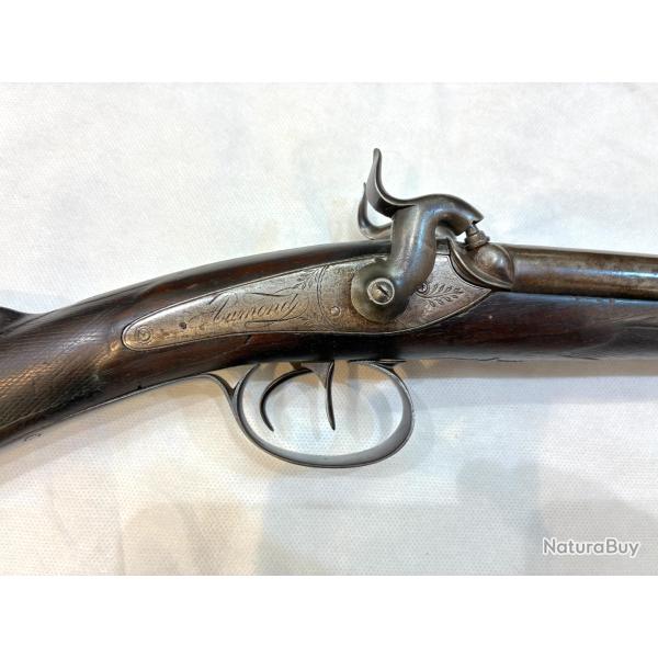 Fusil � percussion t�te de barbu