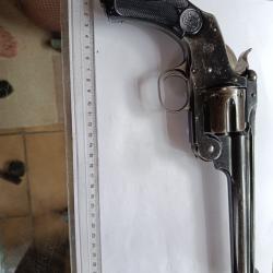 Revolver Smith & Wesson n&deg;3 new model Russian calibre 44 Russian cat&eacute;gorie D en &eacute;tat exceptionnel