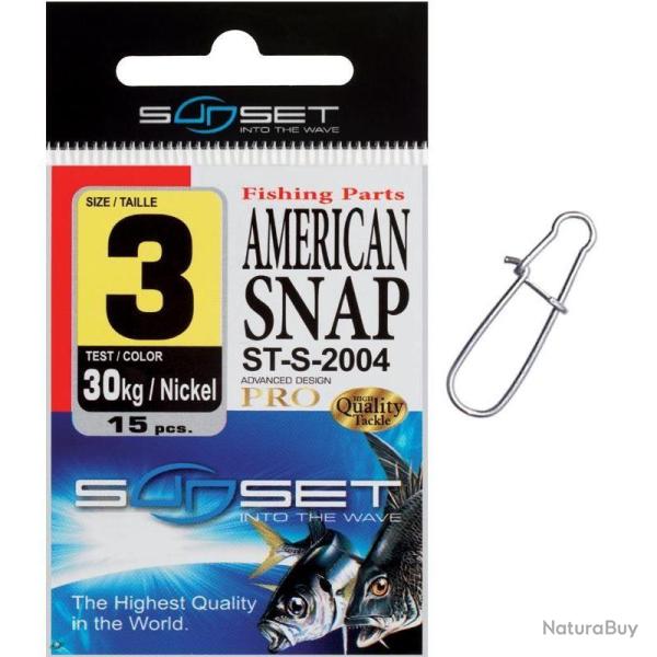 Agrafe Sunset American Snap St-S-2004 1 Par 15 18kg