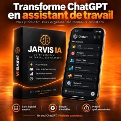 JARVIS IA � Transformez ChatGPT en assistant de travail JARVIS IA + 1h installation avec notre equip