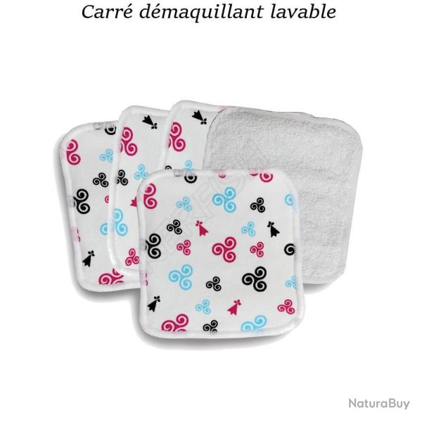Carr�s D�maquillants lavables Bretagne