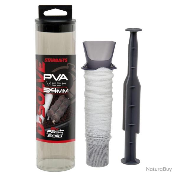 KIT FILET SOLUBLE STARBAITS D-SOLVE PVA TUBE 34MM