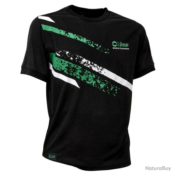 T SHIRT SENSAS STRIPES BLACK M