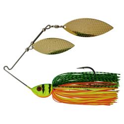 SPINNERBAIT ILLEX CRUSHER TG 34 G FIRE TIGER UV