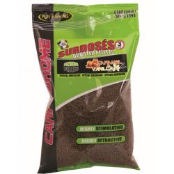 PELLETS D'AMORCAGE FUN FISHING SURDOSES 4 MM - 700 G HEMP & BUN SPICE