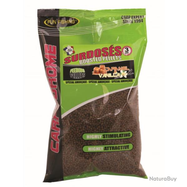 PELLETS D'AMORCAGE FUN FISHING SURDOSES 4 MM - 700 G F1 SPECULOOS
