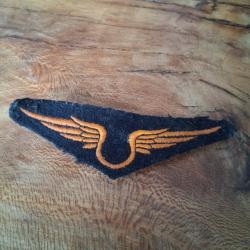Ancien insigne Arm&eacute;e de l'Air - Ailes de poitrine troupe - ann&eacute;es 50