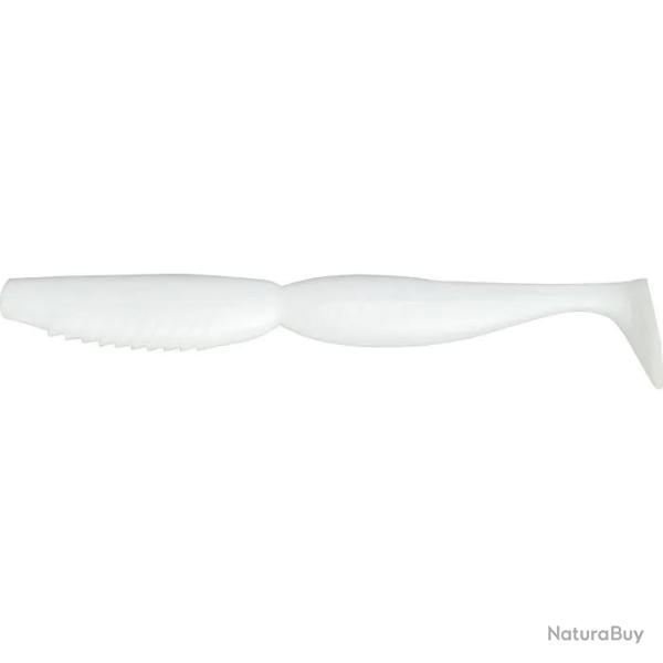 Leurre souple Super Spindle Worm 6" 6"-21GR, Solid White