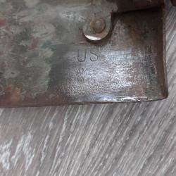 Pelle pliante militaire US M-1943 authentique - AMES 1945 (WWII / Seconde Guerre Mondiale)