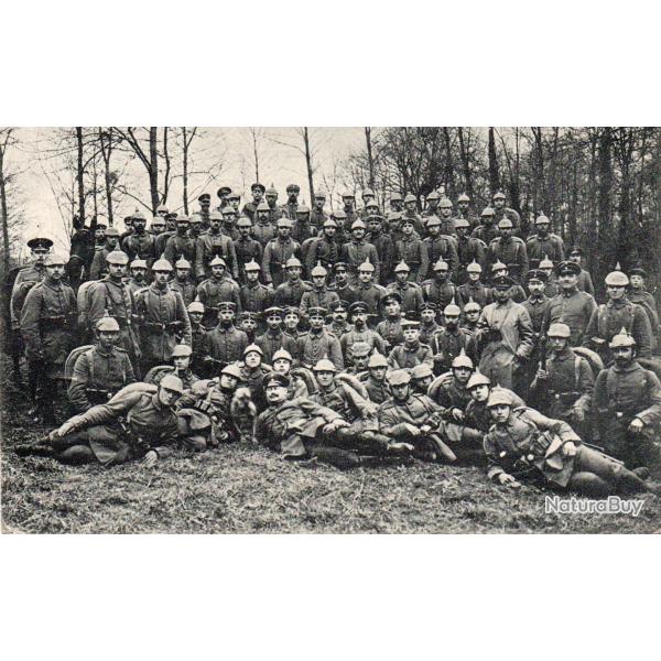Carte postale de soldats allemands de la Premi�re Guerre mondiale -N�8724