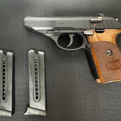 Pistolet MAUSER HSR PP7 .22LR plaquettes bois