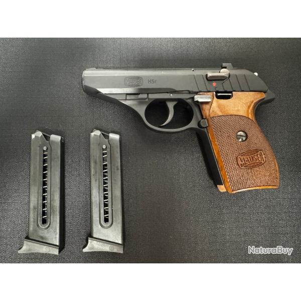 Pistolet MAUSER HSR PP7 .22LR plaquettes bois