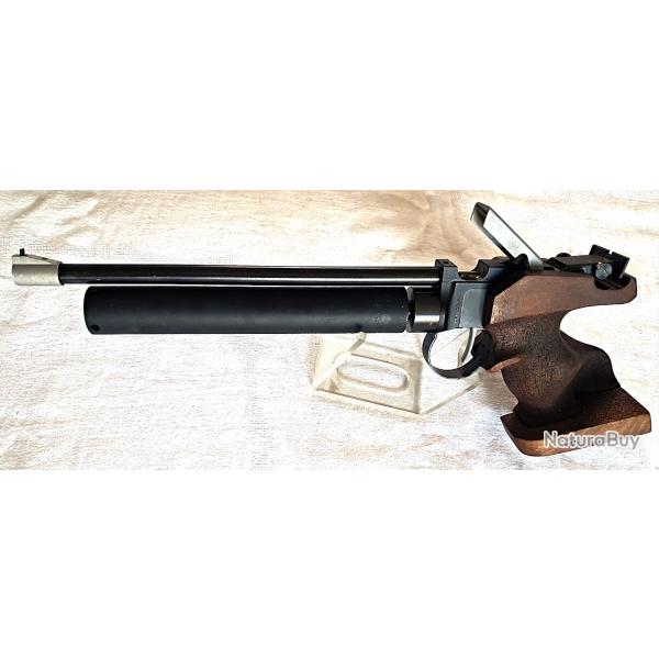 Pistolet de comp�tition PARDINI K60 au CO2 calibre 4.5mm diabolo gaucher