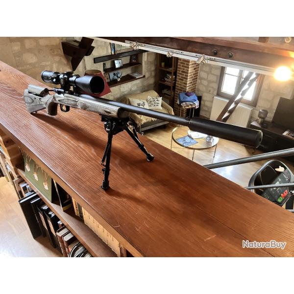 Browning T-Bolt Target Varmint .22 LR + Hawke Endurance 2.5-10x50 + A-TEC