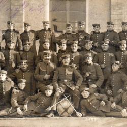 Photo de groupe de soldats allemands de la Premi&egrave;re Guerre mondiale -N&deg;87234