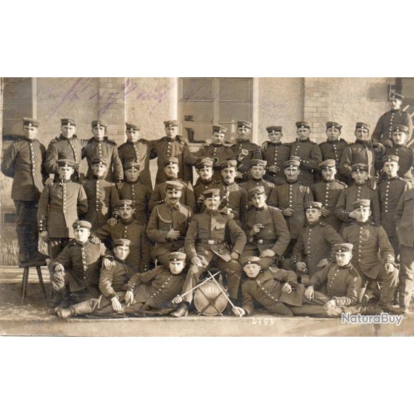 Photo de groupe de soldats allemands de la Premi�re Guerre mondiale -N�87234