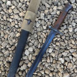 Ba&iuml;onnette Italienne Pour L'Angleterre Enfield N3 MK1 Italie Angleterre WW2
