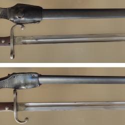 Ba&iuml;onnette 1909 Fusil Mauser mod&egrave;le pour  l'argentine
