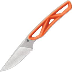Couteau Fixe Gerber EXO-MOD Caper Lame Acier 7Cr17MoV Manche Nylon Orange Housse G3917