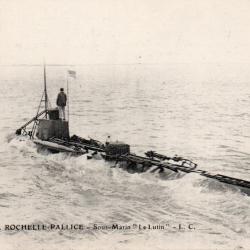 Carte Postale Sous-Marin Le Lutin La Rochelle-Pallice -N&deg;87245