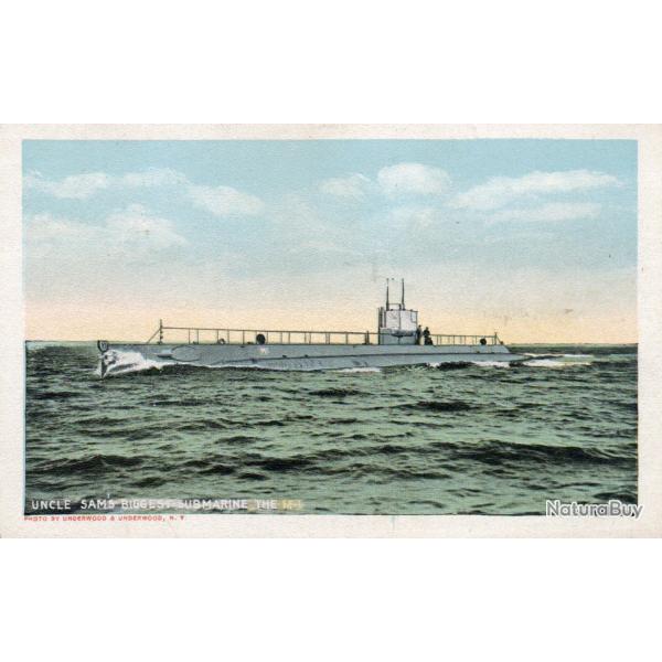Carte postale sous-marin de l'Oncle Sam -N�8747