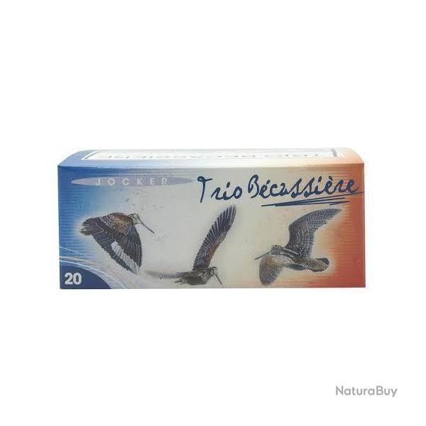Cartouches JOCKER trio B�cassi�re calibre 20/70 30grs bourre bior n�8/9/10 x10