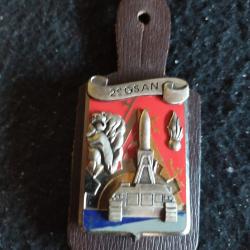 insigne du 2eme groupe de soutien de l'artillerie