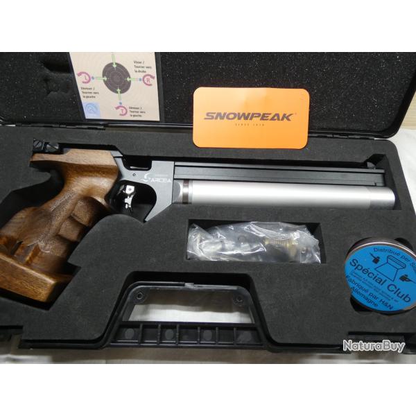 pistolet PCP De Tir Sportif ARCEA Snowpeak PP20 C4.5 - 7.5J