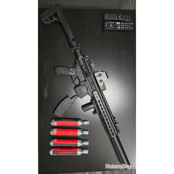 Carabine Co2 SIG SAUER MCX Black Cal.4,5mm