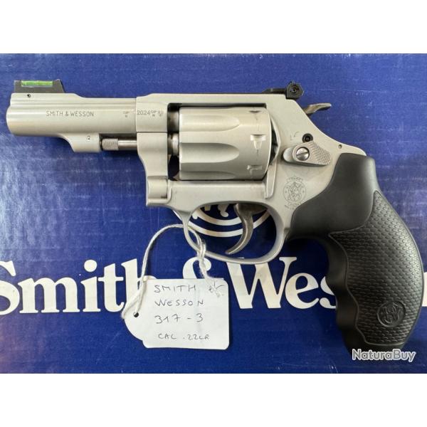 Smith&Wesson Mod 317-3 cal .22lr  3 pouces